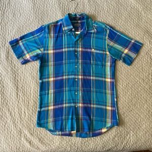Vintage Men’s Pendleton Button Up Short Sleeve Oceanside Size Small